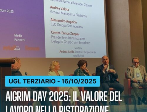 Ugl Terziario presente – Agrim Day 2025: il valore del lavoro nella ristorazione