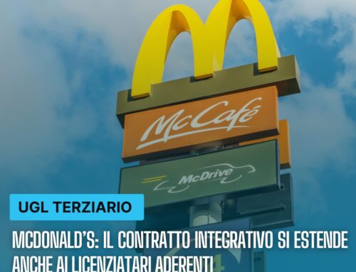 McDonald’s, c’è intesa sull’applicazione del Contratto integrativo ai dipendenti dei licenziatari aderenti